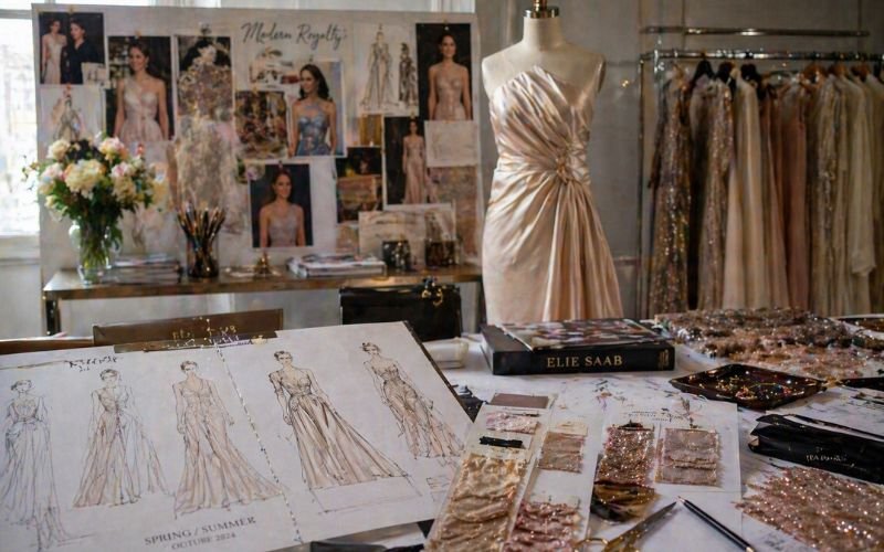 Fashion designers creating collections inspired by celebrity influence
