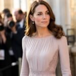 Kate Middleton attending a royal fashion-inspired public appearance in elegant designer outfit