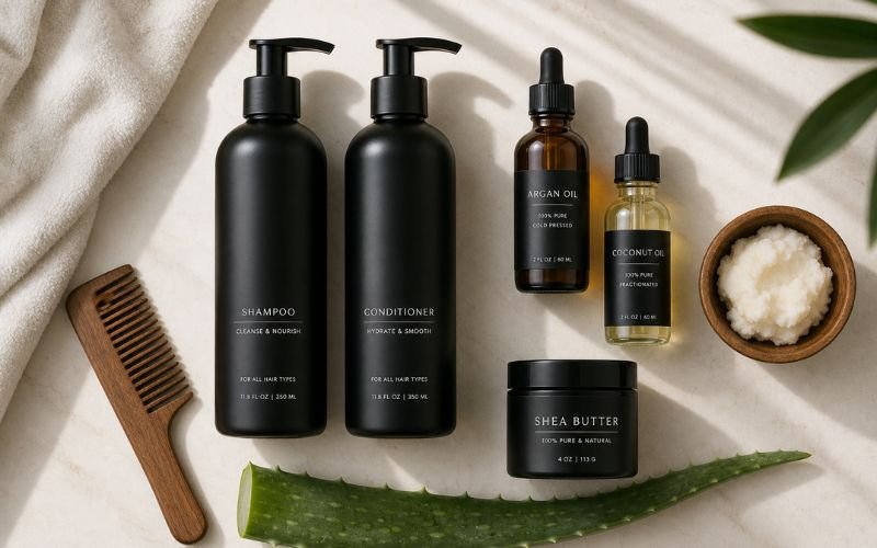 black hair care products beginner guide oils creams shampoo