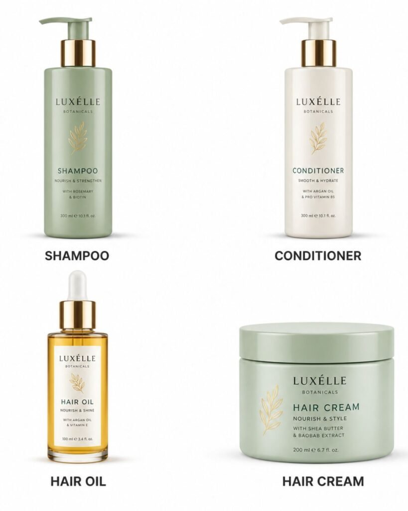 shampoo conditioner oil cream black hair products
