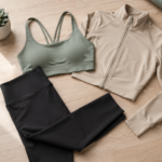why is lululemon so expensive premium activewear flat lay leggings sports bra