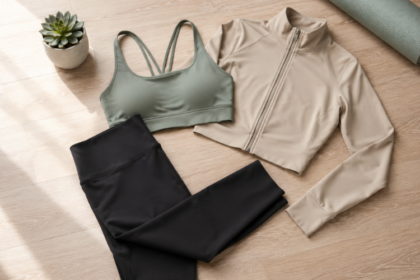 why is lululemon so expensive premium activewear flat lay leggings sports bra