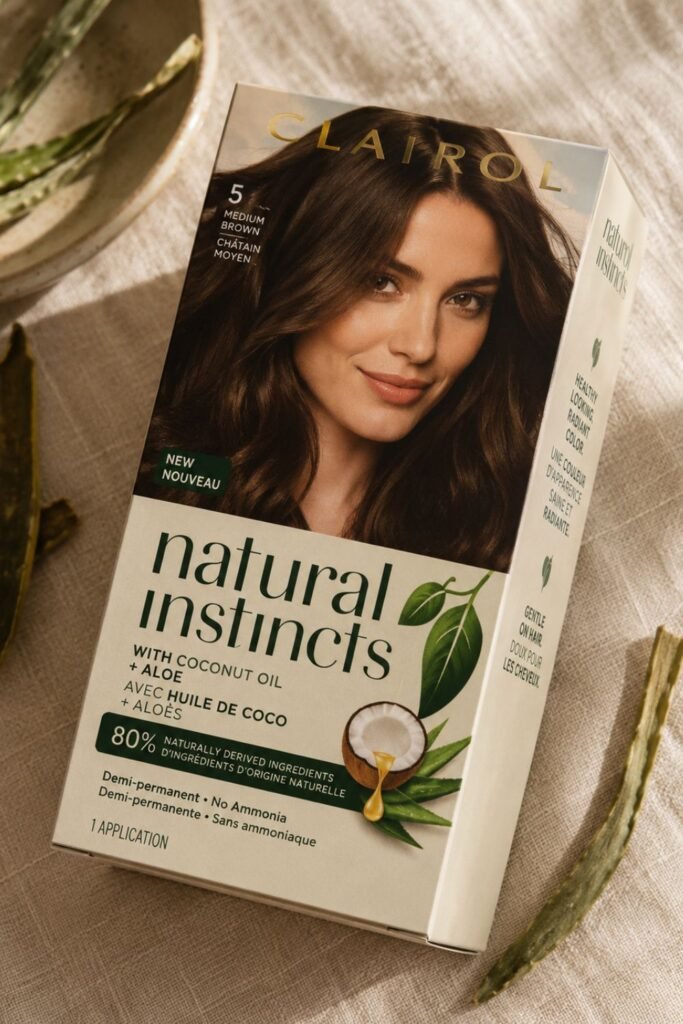 Clairol Natural Instincts — best demi-permanent hair color for gray hair