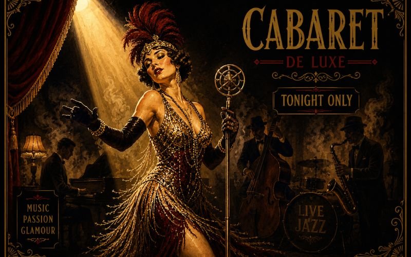Feathered, sequined stage costume inspired by Harlem Renaissance jazz performers
