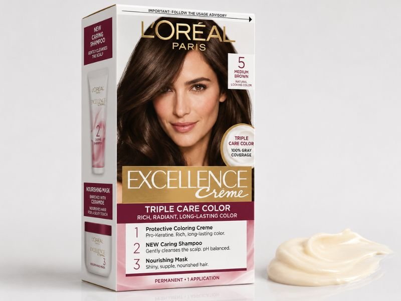 L'Oréal Paris Excellence Creme — best overall hair dye for gray hair